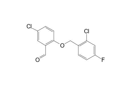 5-Chloro-2-[(2-chloro-4-fluorobenzyl)oxy]benzaldehyde