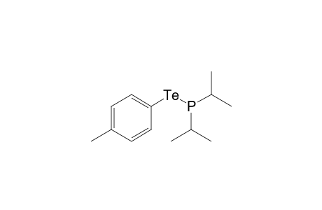 Di-isopropyl(p-tolyltelluro)phosphane