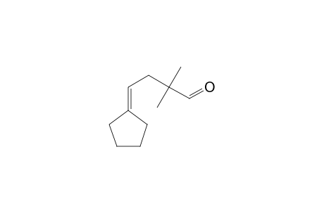 4-Cyclopentylidene-2,2-dimethylbutanal
