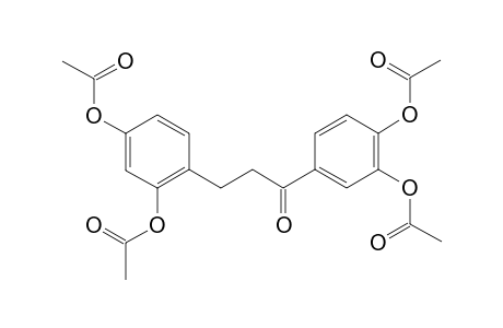 3-(Acetyloxy)-4-(3-[3,4-bis(acetyloxy)phenyl]-3-oxopropyl)phenyl acetate