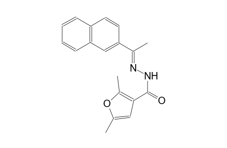 2,5-dimethyl-N'-[(E)-1-(2-naphthyl)ethylidene]-3-furohydrazide