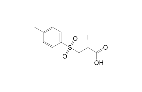 Propanoic acid, 2-iodo-3-[(4-methylphenyl)sulfonyl]-