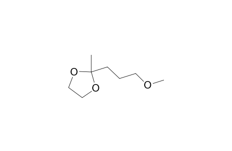 1,3-Dioxolane, 2-(3-methoxypropyl)-2-methyl-