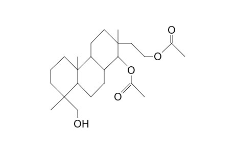 14,16-Diacetoxy-18-hydroxy-isopimarane