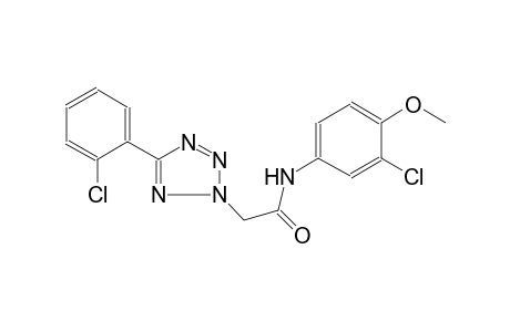 N-(3-chloro-4-methoxyphenyl)-2-[5-(2-chlorophenyl)-2H-tetraazol-2-yl]acetamide