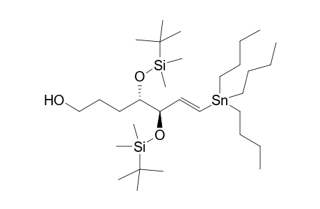 (4S,5R,6E)-7-Tributyltin-4,5-bis(tert-butyldimethylsilyloxy)-6-hepten-1-ol