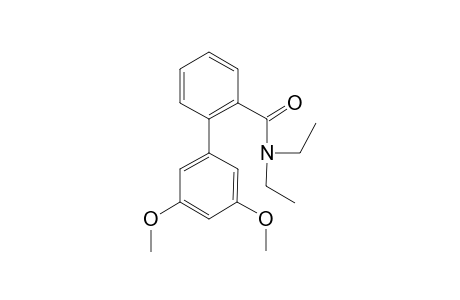N,N'-Diethyl-3',5'-dimethoxy-2-biphenylcarboxamide