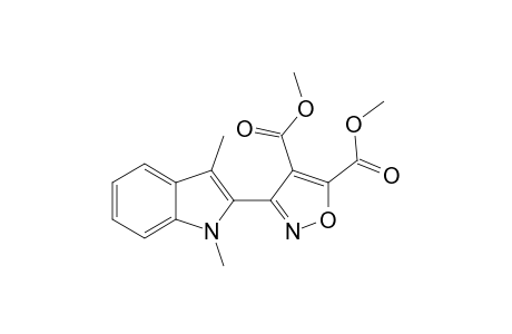 2-[4,5-bis(Methoxycarbonyl)isoxazol-3'-yl]-1,3-dimethylindole
