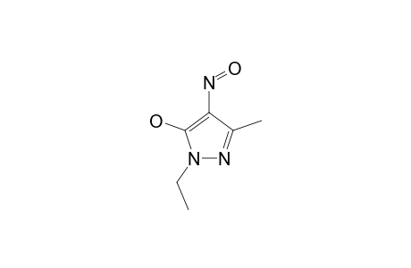 1-Ethyl-3-methyl-4-nitroso-5-pyrazolone;oh-tautomer