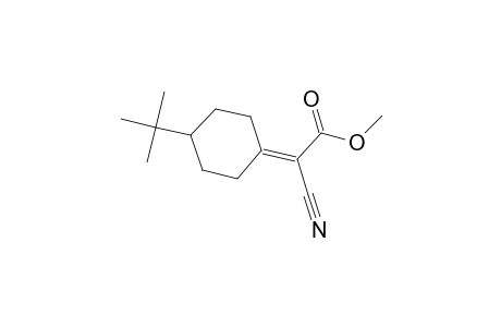 methyl (4-tert-butylcyclohexylidene)(cyano)acetate