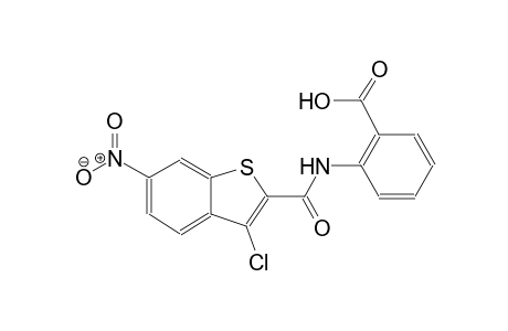 2-{[(3-chloro-6-nitro-1-benzothien-2-yl)carbonyl]amino}benzoic acid