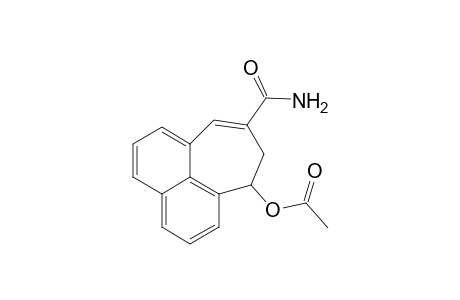 Cyclohepta[de]naphthalene-8-carboxamide, 10-(acetyloxy)-9,10-dihydro-