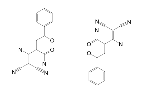 2-(1-AMINO-2,2-DICYANOETHENYL)-4-HYDROXY-4-PHENYBUTANAMIDE