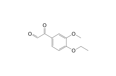 2-(4-Ethoxy-3-methoxyphenyl)-2-oxoacetaldehyde