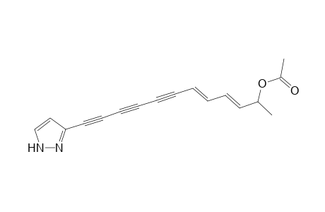 12-(3-Pyrazolyl)dodeca-7(E/Z),9(E)-dien-11-yl 11-acetate
