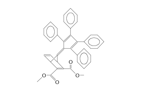 7-(2,3,4,5-Tetraphenyl-cyclopentadienylidene)-bicyclo(2.2.1)hepta-2,5-diene-2,3-dicarboxylic acid, dimethyl ester
