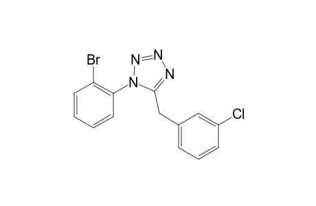 1-(2-bromophenyl)-5-[(3-chlorophenyl)methyl]-1H-1,2,3,4-tetrazole