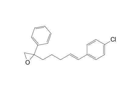 2-(5-(4-Chloro-phenyl)-4-pentenyl)-2-phenyl-oxirane