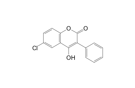 6-Chloro-4-hydroxy-3-phenylcoumarin