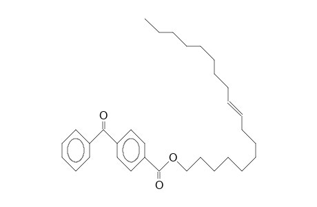 Benzophenone-4-carboxylic acid, trans-octadecen-9-yl ester