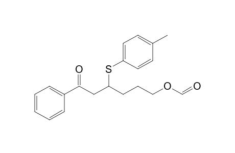 1-Benzoyl-2-(4-methylthiophenoxy)-5-pentyl formate