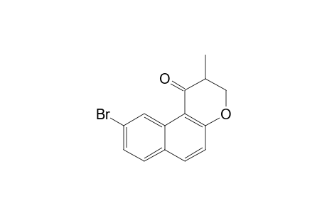 9-Bromo-2-methyl-2,3-dihydro-1H-benzo[f]chromen-1-one