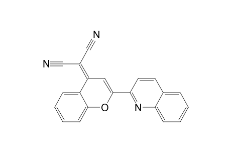 Propanedinitrile, [2-(2-quinolinyl)-4H-1-benzopyran-4-ylidene]-