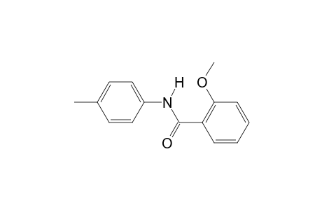 2-Methoxy-N-(4-methylphenyl)benzamide