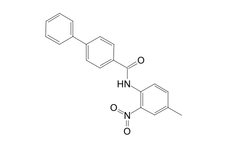 N-(4-Methyl-2-nitrophenyl)[1,1'-biphenyl]-4-carboxamide