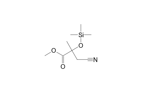 3-METHOXYCARBONYL-3-(TRIMETHYLSILYLOXY)-BUTYRONITRILE