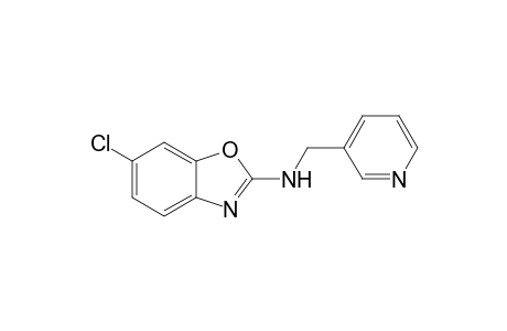 (6-chloro-1,3-benzoxazol-2-yl)-(3-pyridylmethyl)amine
