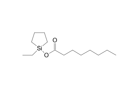 1-Ethyl-1-silolanyl octanoate