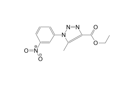 1H-1,2,3-triazole-4-carboxylic acid, 5-methyl-1-(3-nitrophenyl)-,ethyl ester