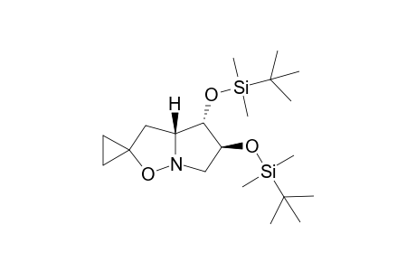 (3a'R,4'S,5'S)-4',5'-Bis[(tert-butyldimethylsilyloxy)hexahydrospiro[cyclopropane-1,2'-pyrrolo[1,2-b]isoxazole]