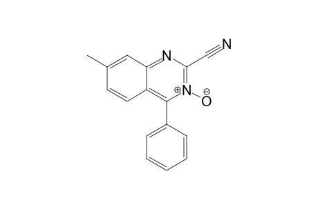 2-Cyano-7-methyl-4-phenylquinazoline-3-oxide