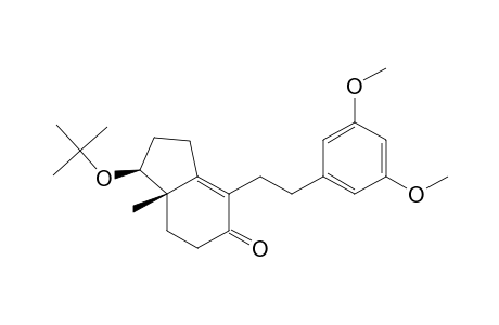 (1S,7aS)-1-tert-butoxy-4-[2-(3,5-dimethoxyphenyl)ethyl]-7a-methyl-2,3,6,7-tetrahydro-1H-inden-5-one