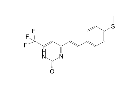 4-{(E)-2-[4-(methylsulfanyl)phenyl]ethenyl}-6-(trifluoromethyl)-2(1H)-pyrimidinone