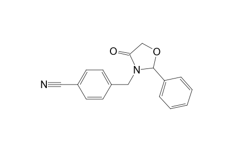 3-(4'-Cyanobenzyl)-2-phenyl-1,3-oxazolidin-4-one