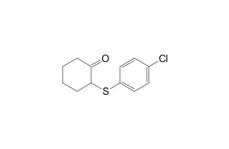 2-(p-Chlorophenylthio)cyclohexanone