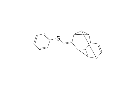 5-[(phenylthio)methylidene]pentacyclo[5.4.0.0(2,4).0(3,9).0(6,8)]undec-10-ene
