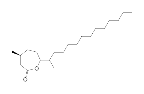 6-(1-Methyltridecyl)-3-methylcaprolactone