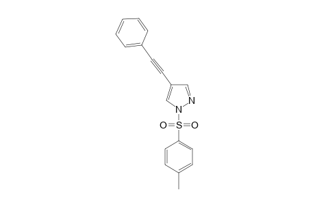 4-PHENYLETHINYL-1-TOSYLPYRAZOL