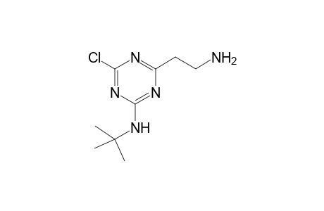 2-Chloro-4-(n-tert-butyl-amino)-6-(n-aminoethyl)-1,3,5-triazine