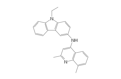 3-(N-(2,8-Dimethylquinolin-4-yl)amino)-9-ethyl-9H-carbazole