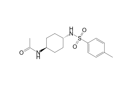 Acetamide, N-[4-[[(4-methylphenyl)sulfonyl]amino]cyclohexyl]-, trans-