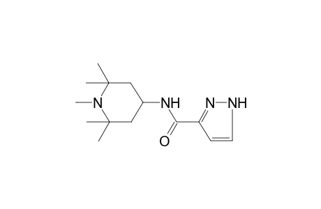 1H-Pyrazole-3-carboxylic acid (1,2,2,6,6-pentamethylpiperidin-4-yl)amide