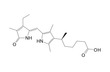 (+)-(S)-6-(4-Ethyl-3,8,10-trimethyl-2-oxo-1,11-dihydrodipyrrin-9-yl)heptanoic acid