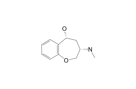 (3S,5R)-3-(Methylamino)-2,3,4,5-tetrahydro-1-benzoxepin-5-ol