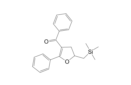 3-Benzoyl-2-phenyl-5-[(trimethylsilyl)methyl]-4,5-dihydrofutan