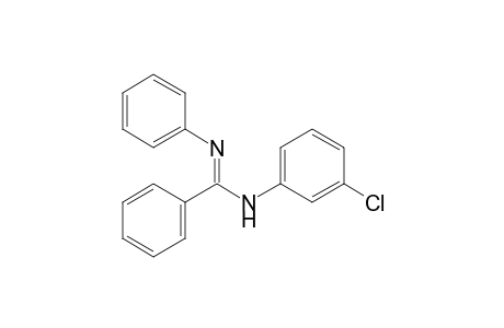 N-(m-chlorophenyl)-N'-phenylbenzamidine